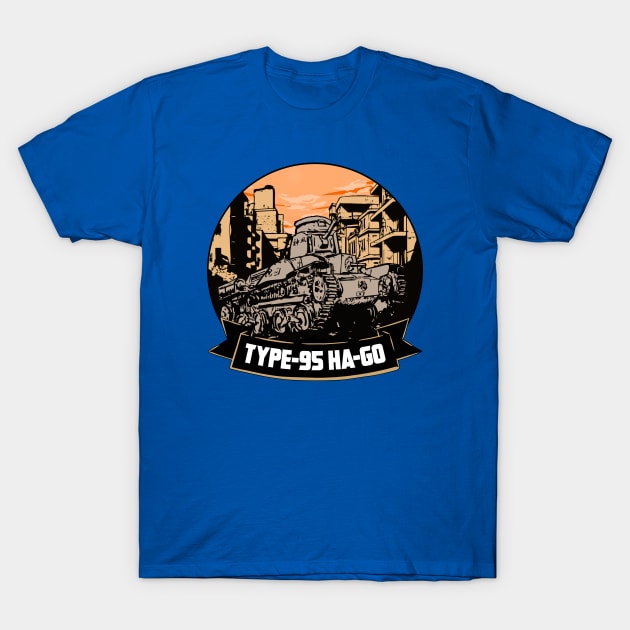 TYPE -95 HA-GO TANK T-Shirt by theanomalius_merch